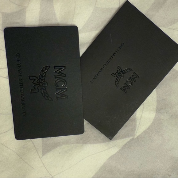 MCM Cognac Visetos Tote Bag - Picture 6 of 7